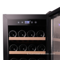 Controllo digitale Refrigeratore di vino indipendente con scaffale di faggio